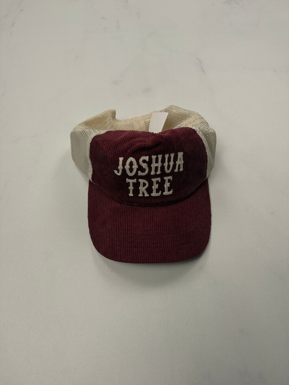 Mad Engine Joshua Tree Baseball Cap Burgundy Modern Streetwear - Mens OS